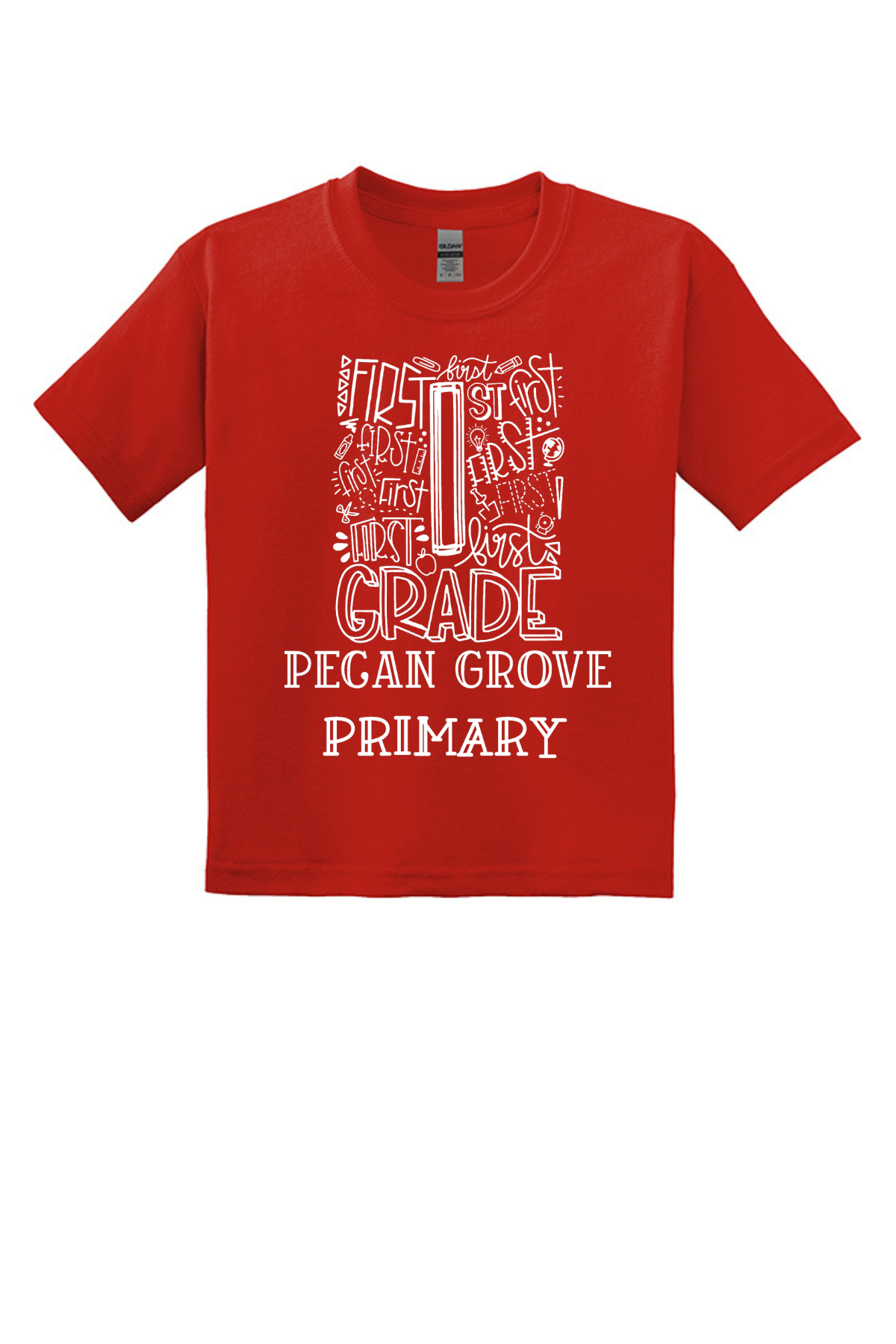 1st Grade Class Shirts - Red