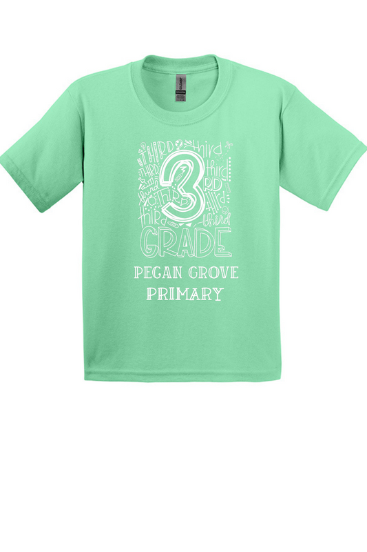 3rd Grade Class Shirts -Mint Green