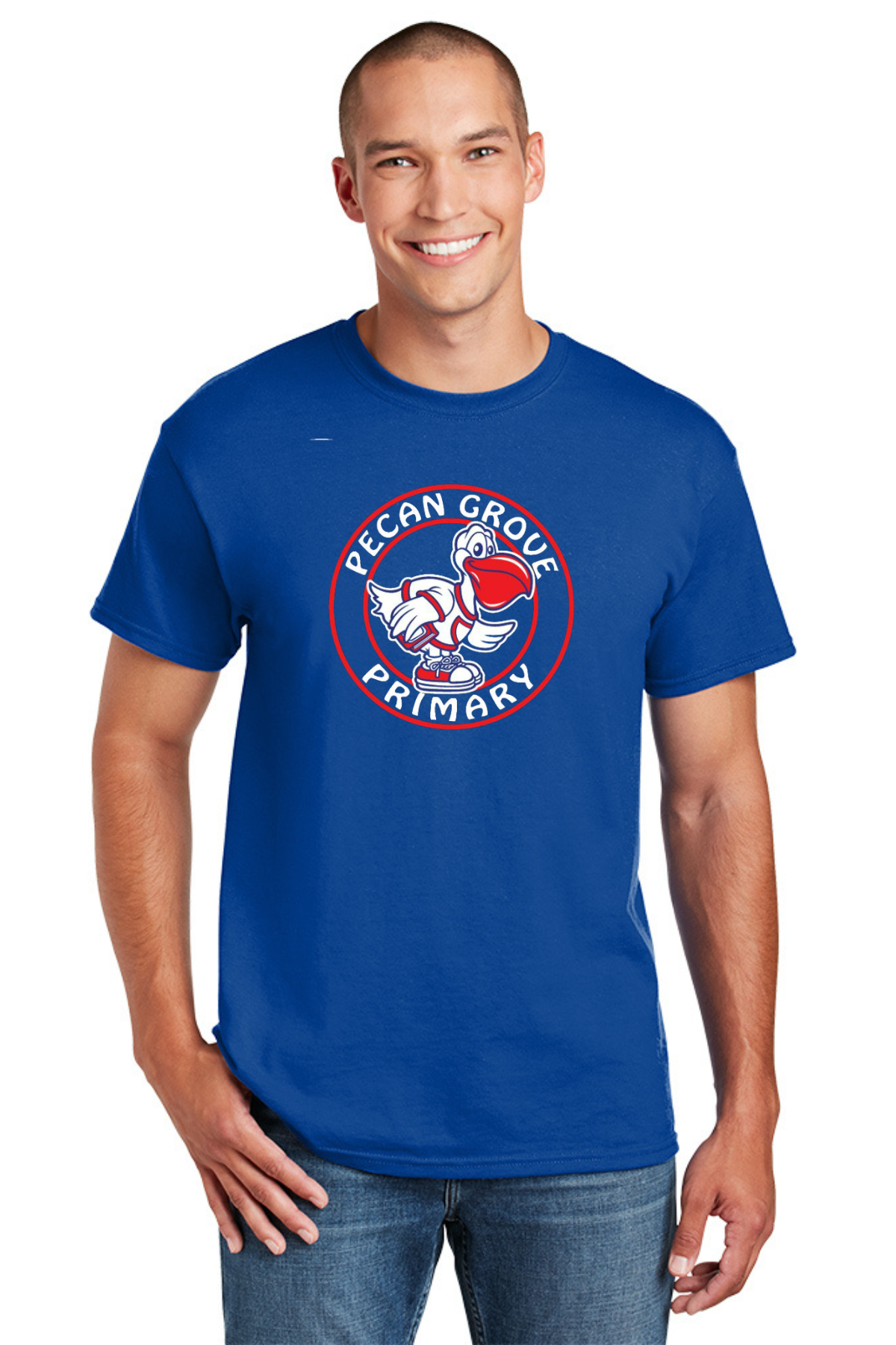 Royal Blue Adult T Shirt