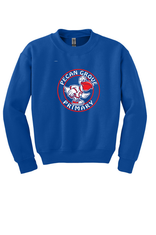 Royal Blue Youth Crewneck Sweatshirt